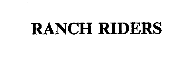  RANCH RIDERS