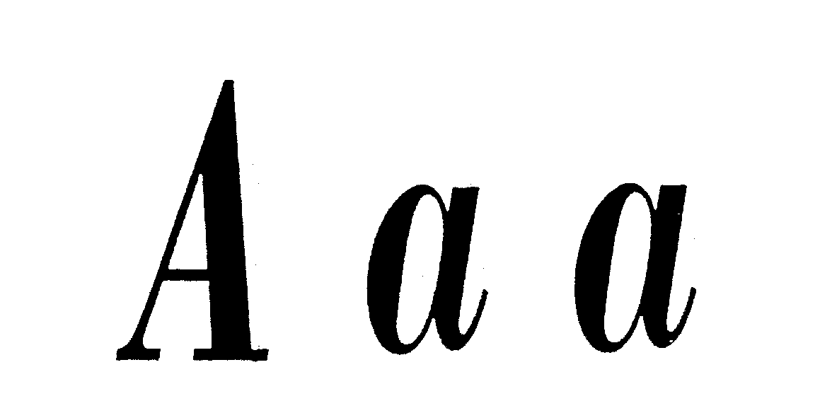 Trademark Logo A A A