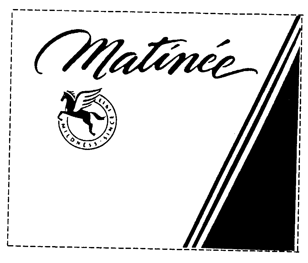  MATINEE MILDNES SINCE 1913