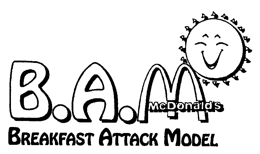  B.A.M MCDONALD'S BREAKFAST ATTACK MODEL