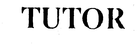 Trademark Logo TUTOR