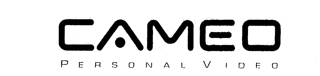 Trademark Logo CAMEO PERSONAL VIDEO