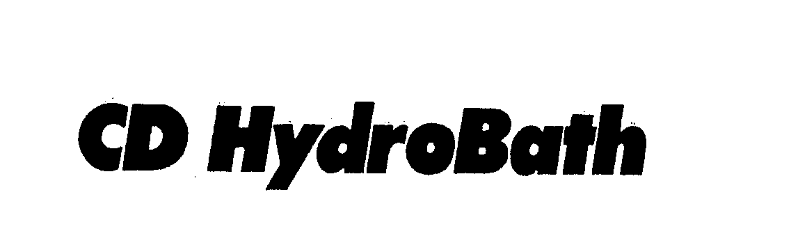 Trademark Logo CD HYDROBATH