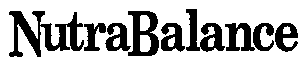 Trademark Logo NUTRABALANCE