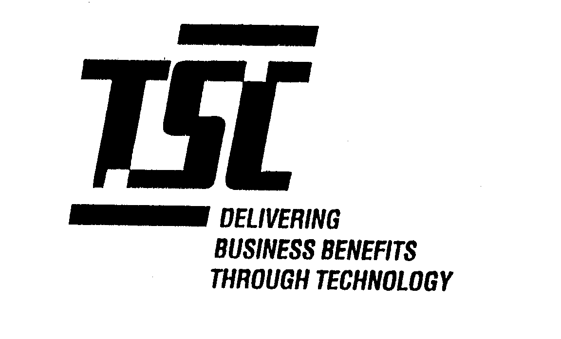 Trademark Logo TSC DELIVERING BUSINESS BENEFITS THROUGH TECHNOLOGY