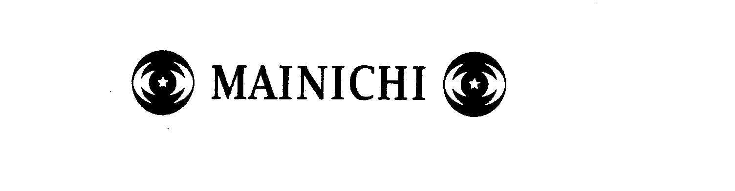 Trademark Logo MAINICHI