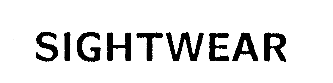 Trademark Logo SIGHTWEAR
