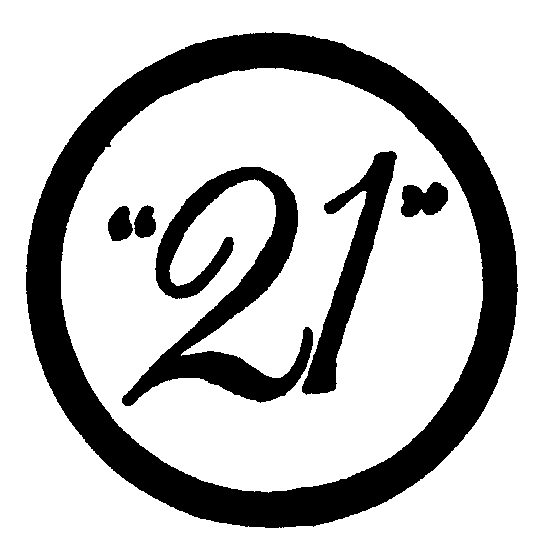 Trademark Logo "21"