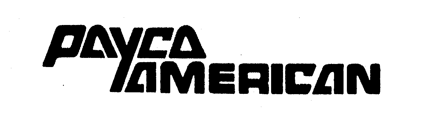 Trademark Logo PAYCO AMERICAN