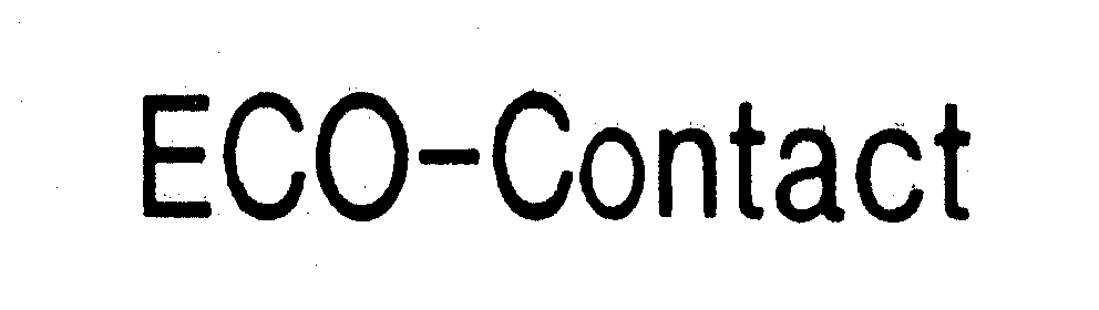 Trademark Logo ECO-CONTACT
