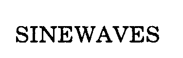 Trademark Logo SINEWAVES