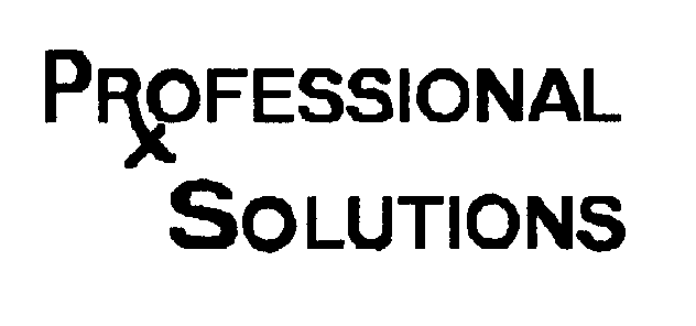 Trademark Logo PROFESSIONAL SOLUTIONS