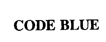 Trademark Logo CODE BLUE