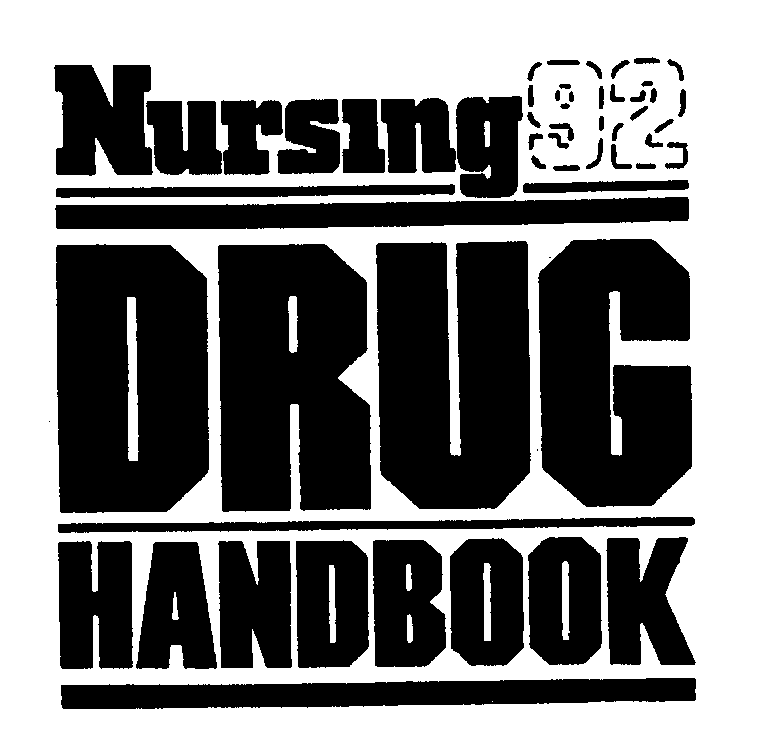  NURSING92 DRUG HANDBOOK