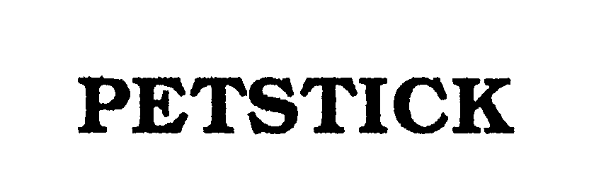 Trademark Logo PETSTICK