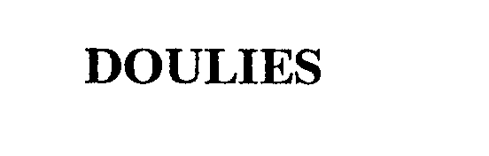 Trademark Logo DOULIE'S