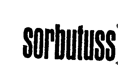Trademark Logo SORBUTUSS