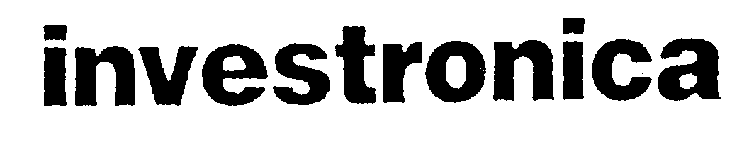 Trademark Logo INVESTRONICA