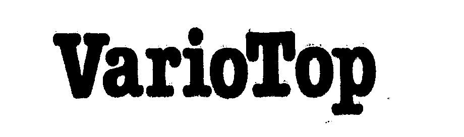 Trademark Logo VARIOTOP