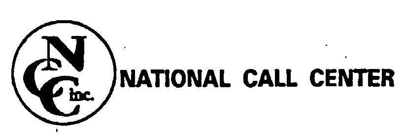 Trademark Logo NCC INC. NATIONAL CALL CENTER