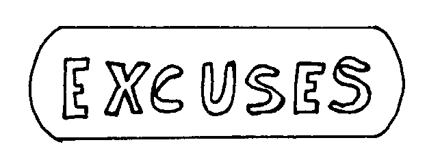 Trademark Logo EXCUSES