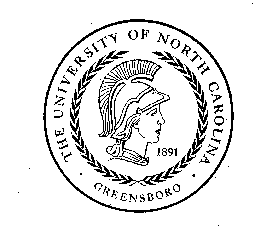 Trademark Logo THE UNIVERSITY OF NORTH CAROLINA GREENSBORO 1891