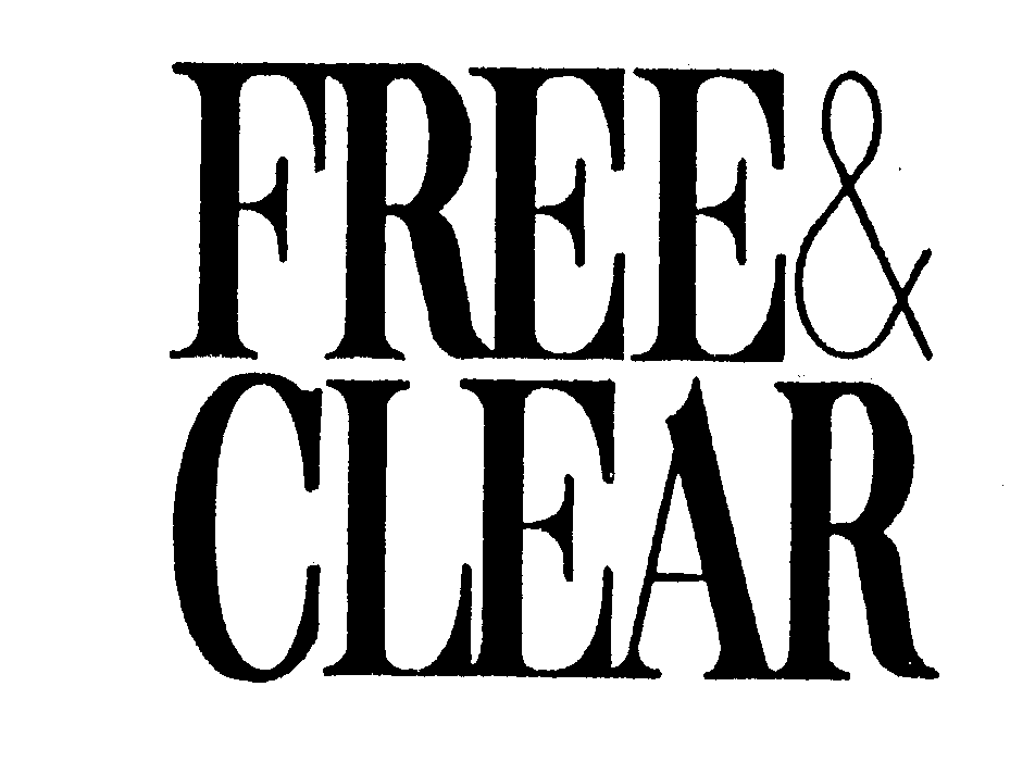 Trademark Logo FREE & CLEAR