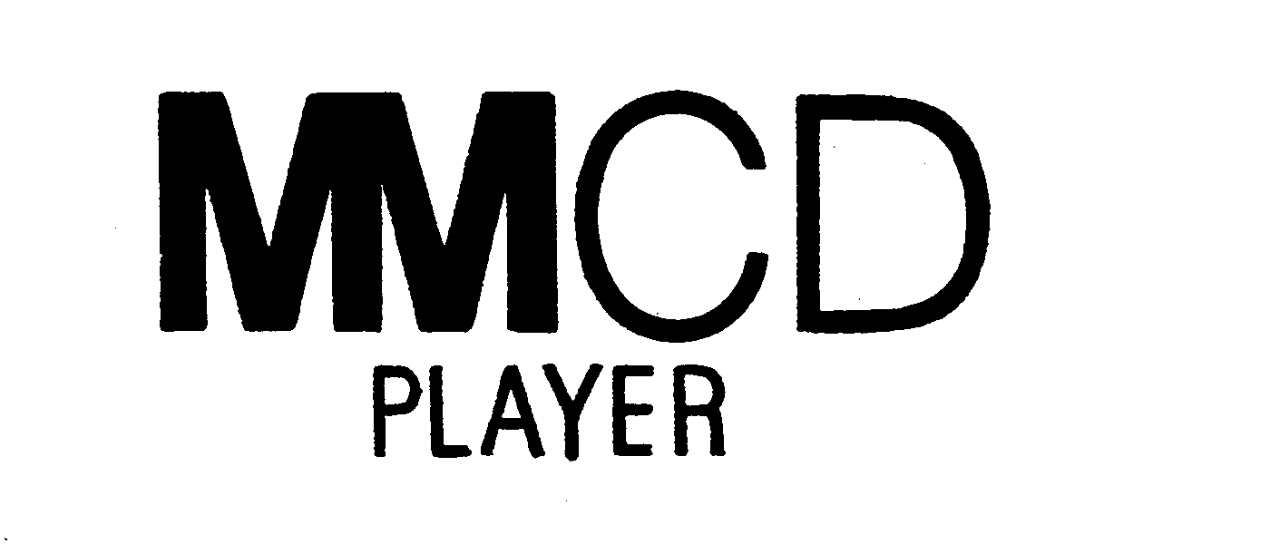 Trademark Logo MMCD PLAYER