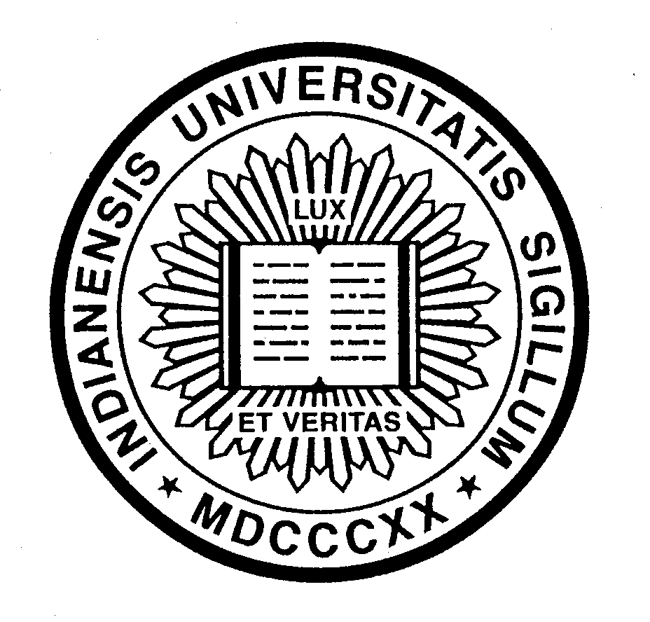 Trademark Logo INDIANENSIS UNIVERSITATIS SIGILLUM MDCCCXX LUX ET VERITAS