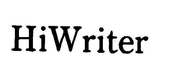  HIWRITER