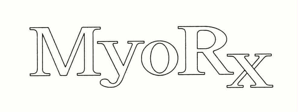 Trademark Logo MYORX