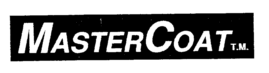 Trademark Logo MASTERCOAT