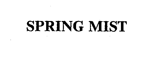 Trademark Logo SPRING MIST