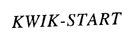 Trademark Logo KWIK-START
