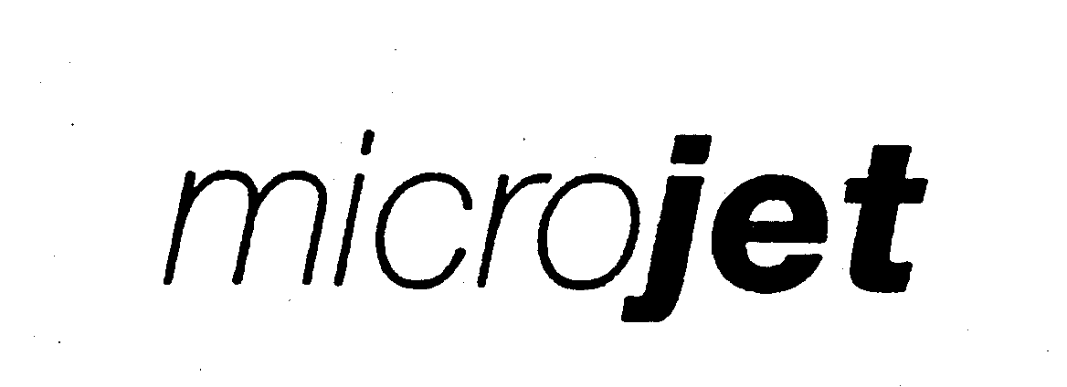 Trademark Logo MICROJET