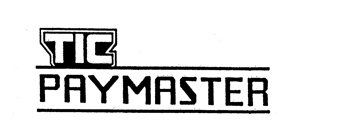 Trademark Logo TIC PAYMASTER