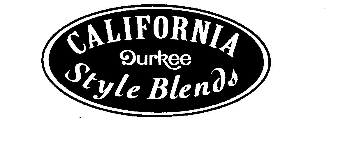 Trademark Logo DURKEE CALIFORNIA STYLE BLENDS