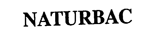 Trademark Logo NATURBAC