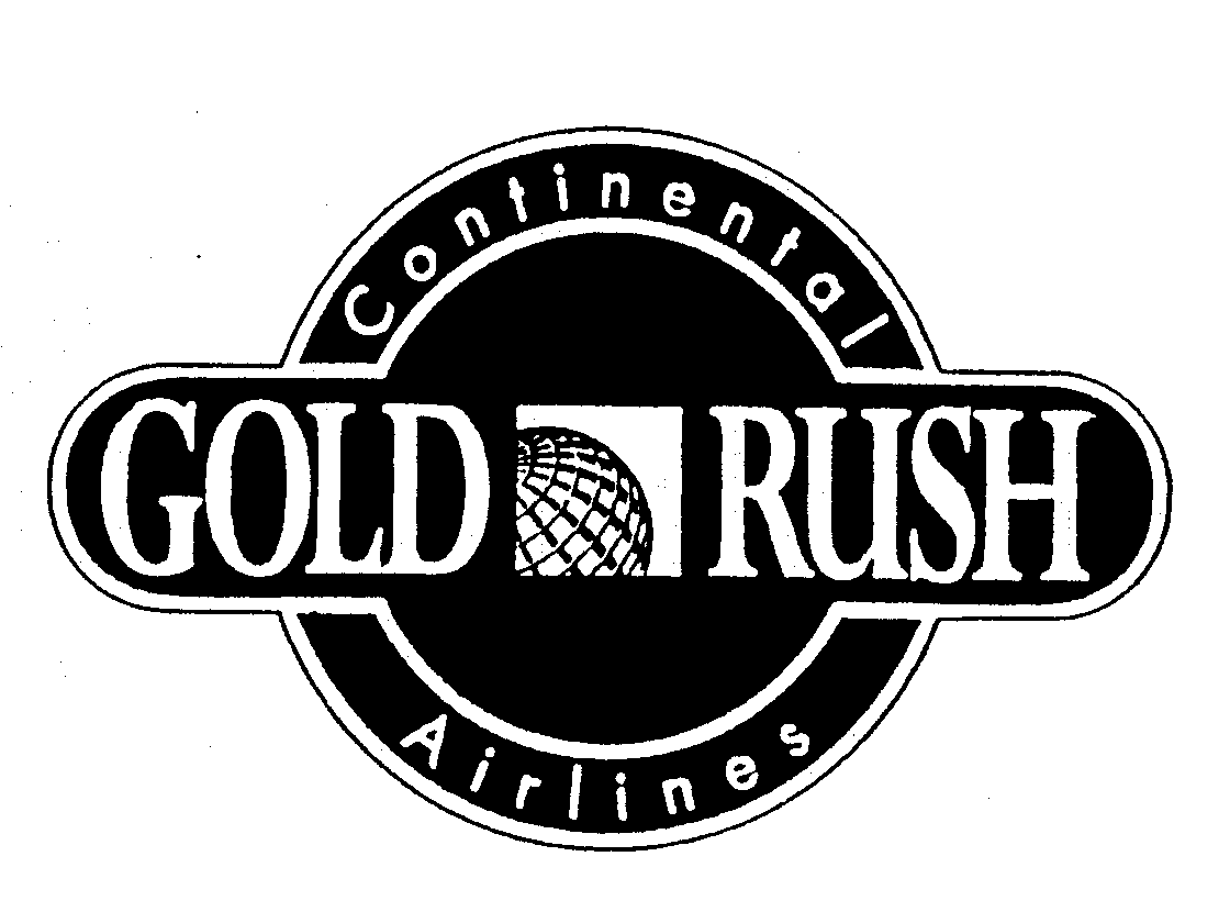  GOLD RUSH CONTINENTAL AIRLINES