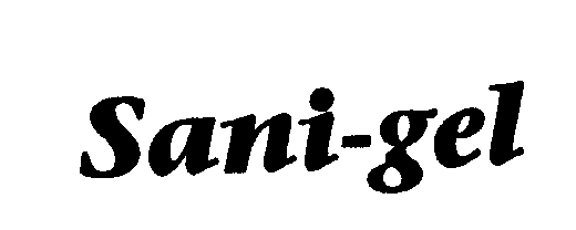 Trademark Logo SANI-GEL