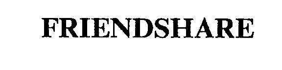 Trademark Logo FRIENDSHARE