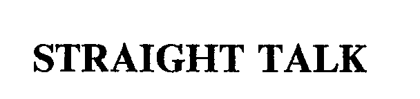 Trademark Logo STRAIGHT TALK