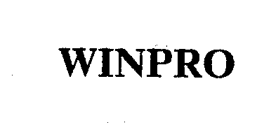 Trademark Logo WINPRO