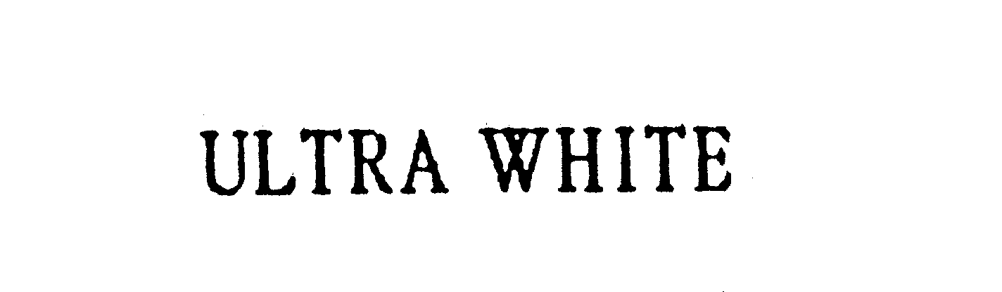 ULTRA WHITE