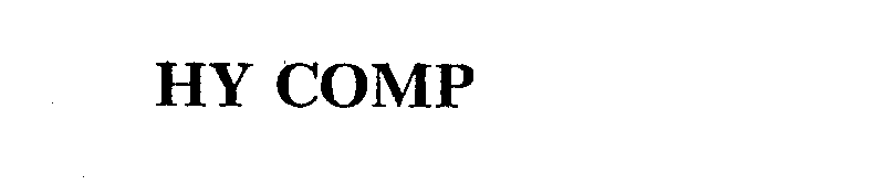Trademark Logo HY COMP