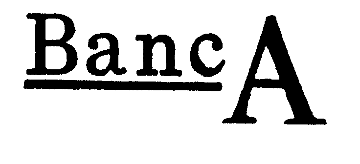 Trademark Logo BANCA