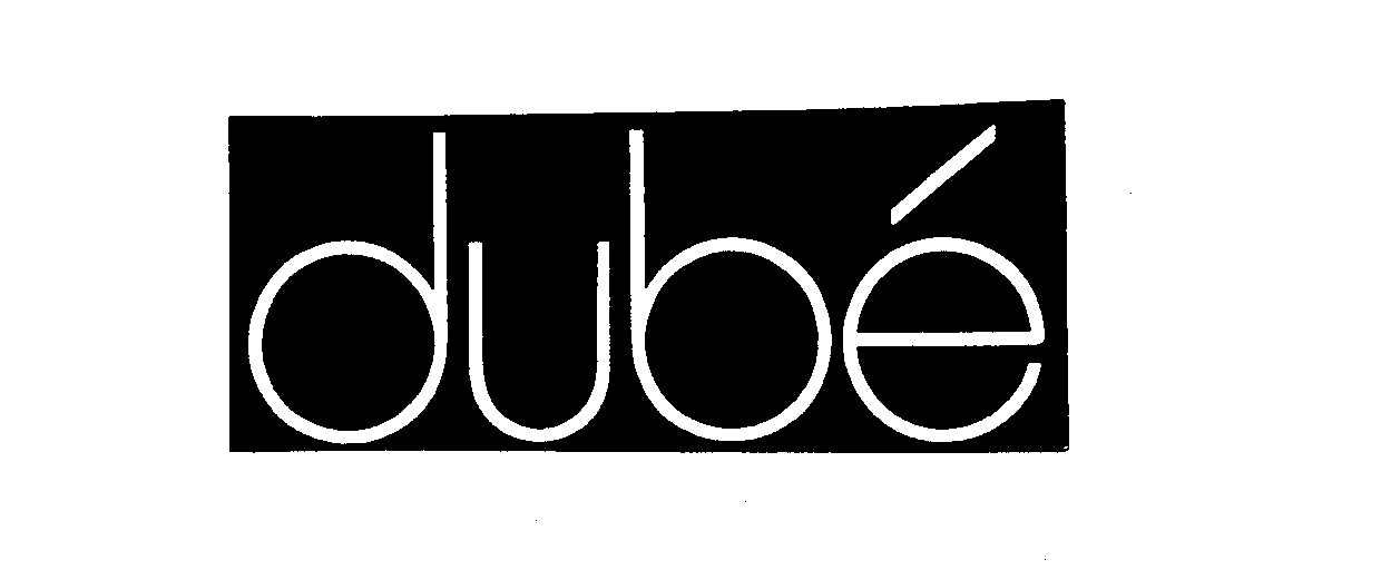 Trademark Logo DUBE