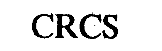 Trademark Logo CRCS