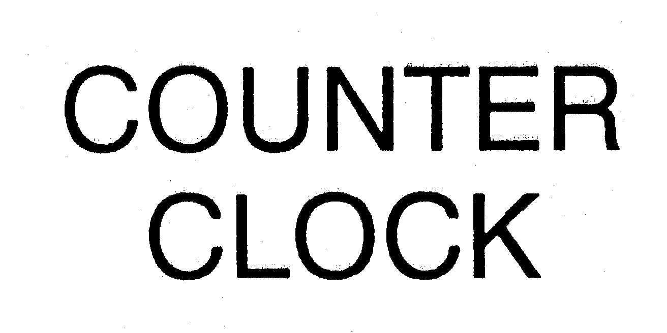  COUNTER CLOCK