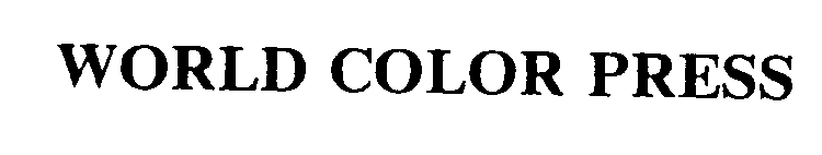 Trademark Logo WORLD COLOR PRESS